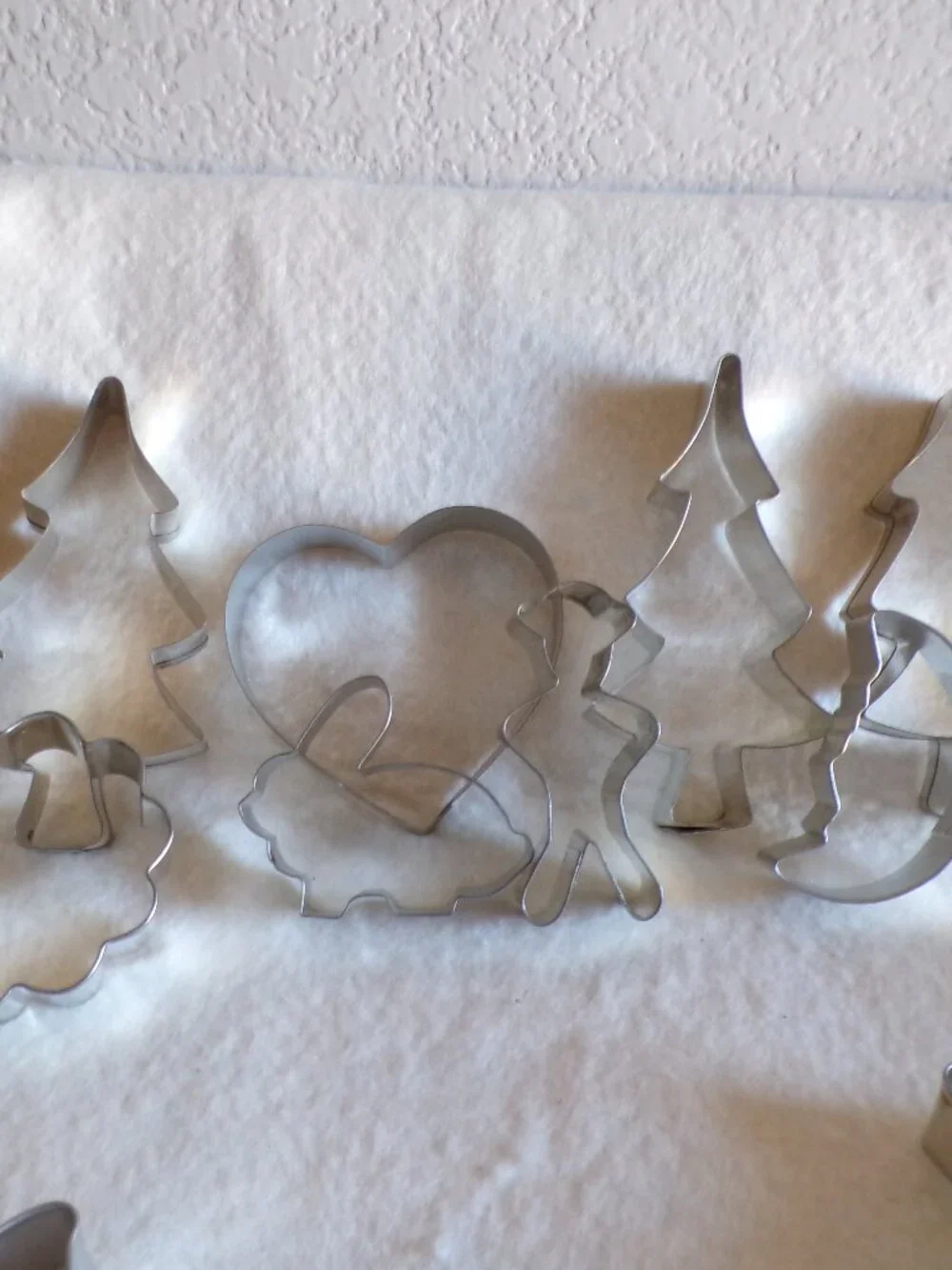 24 Cookie Cutters Galvanized Steel Snowman Ghosts Pumpkin + More